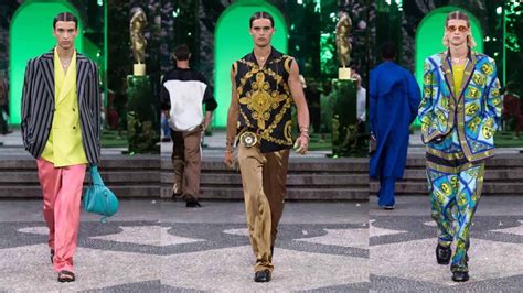 sfilata uomo versace|Collezione Uomo Primavera Estate 2023 .